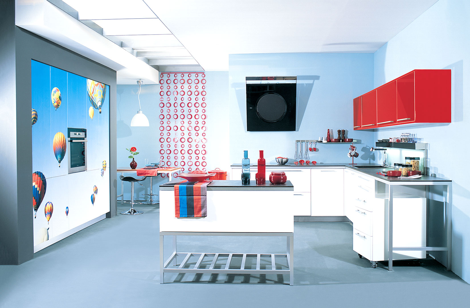 glossy modern kitchen